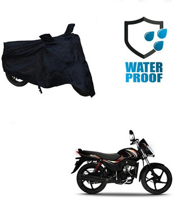 RPSENTTERPR Waterproof Two Wheeler Cover for Mahindra(Rodeo RZ, Black)
