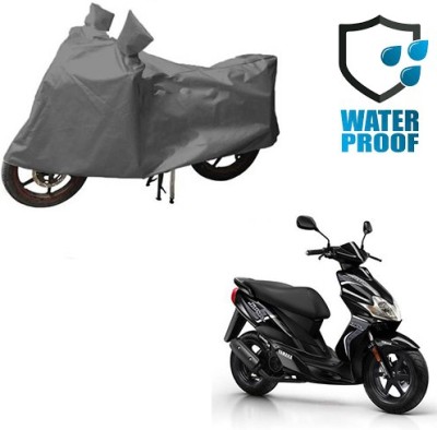 RPSENTTERPR Waterproof Two Wheeler Cover for Yamaha(Libero, Grey)