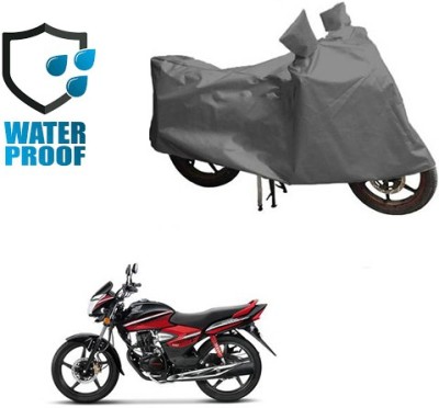 RPSENTTERPR Waterproof Two Wheeler Cover for Honda(CB Trigger, Grey)