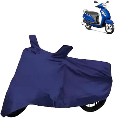 Rhtdmm Two Wheeler Cover for Suzuki(Access, Blue)