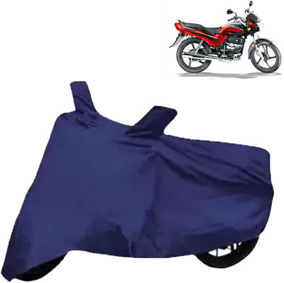 THE REAL ARV Waterproof Two Wheeler Cover for Hero(Passion Plus, Blue)