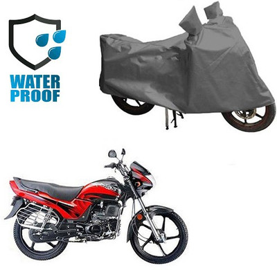 RPSENTTERPR Waterproof Two Wheeler Cover for Honda(Passion Pro TR, Grey)