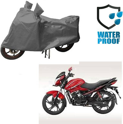 RPSENTTERPR Waterproof Two Wheeler Cover for Hero(HF Dawn, Grey)
