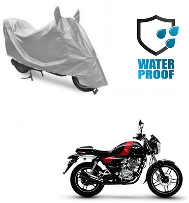 RPSENTTERPR Waterproof Two Wheeler Cover for Bajaj(V 150, Silver)