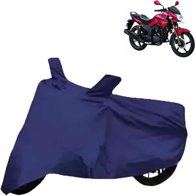 THE REAL ARV Waterproof Two Wheeler Cover for Hero(Hunk, Blue)