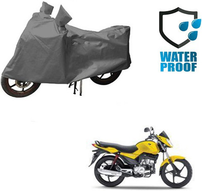 RPSENTTERPR Waterproof Two Wheeler Cover for Mahindra(Stallio, Grey)