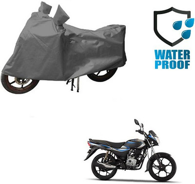 RPSENTTERPR Waterproof Two Wheeler Cover for Bajaj(Platina, Grey)