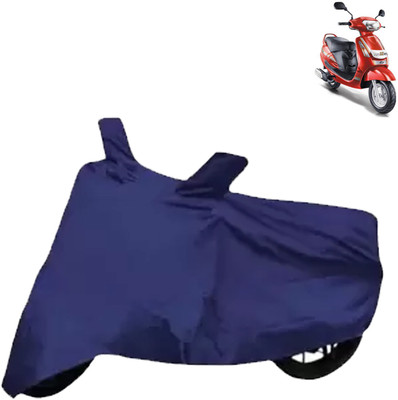 THE REAL ARV Waterproof Two Wheeler Cover for Mahindra(Duro, Blue)