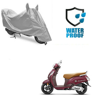 RPSENTTERPR Waterproof Two Wheeler Cover for Suzuki(Access SE, Silver)
