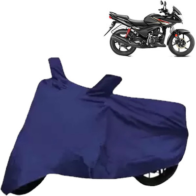 THE REAL ARV Waterproof Two Wheeler Cover for Hero(Ignitor, Blue)