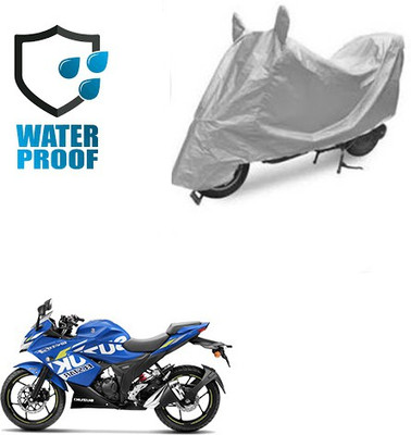 RPSENTTERPR Waterproof Two Wheeler Cover for Honda(Activa 125, Silver)