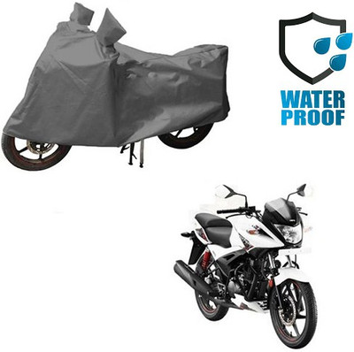 RPSENTTERPR Waterproof Two Wheeler Cover for Hero(Ignitor, Grey)