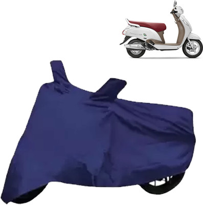 THE REAL ARV Waterproof Two Wheeler Cover for Suzuki(Access SE, Blue)