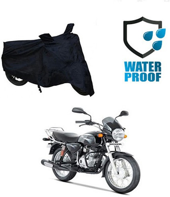 RPSENTTERPR Waterproof Two Wheeler Cover for Bajaj(Boxer, Black)