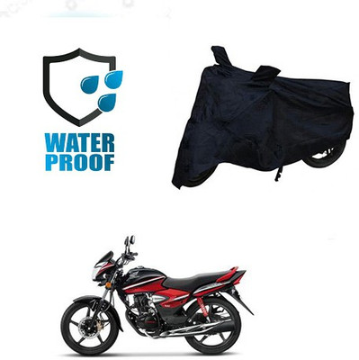 MMSSTAR Waterproof Two Wheeler Cover for Honda(CB Shine, Black)