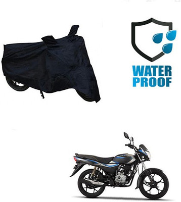 RPSENTTERPR Waterproof Two Wheeler Cover for Bajaj(Pulsar 135 LS DTS-i, Black)