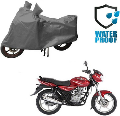 RPSENTTERPR Waterproof Two Wheeler Cover for Bajaj(Discover 150 f, Grey)