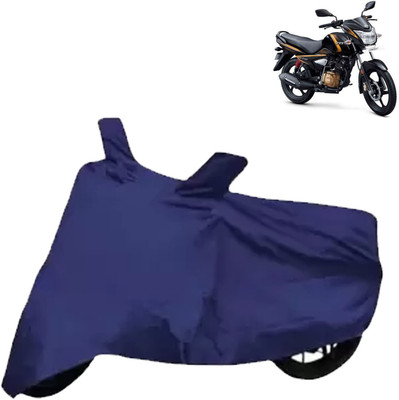 THE REAL ARV Waterproof Two Wheeler Cover for TVS(Victor New, Blue)