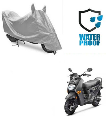RPSENTTERPR Waterproof Two Wheeler Cover for Honda(Cliq, Silver)