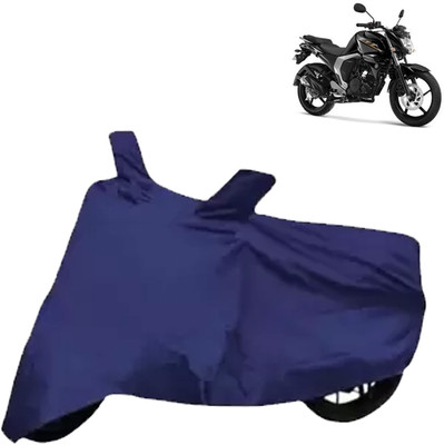 THE REAL ARV Waterproof Two Wheeler Cover for Yamaha(FZ16, Blue)