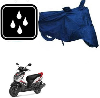Motoren Waterproof Two Wheeler Cover for Yamaha(Ray Z, Blue)