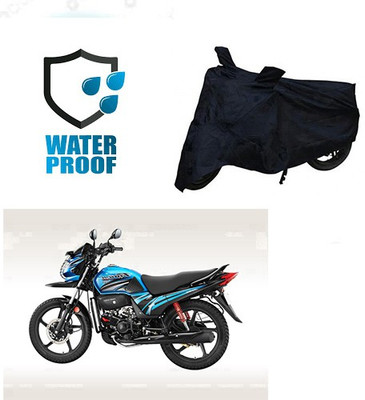 RPSENTTERPR Two Wheeler Cover for Honda(Passion Pro TR, Black)