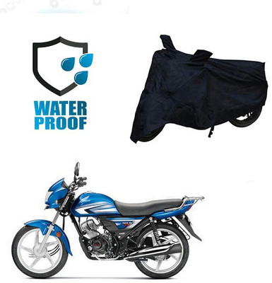 RPSENTTERPR Waterproof Two Wheeler Cover for Hero(CD 110 Dream, Black)