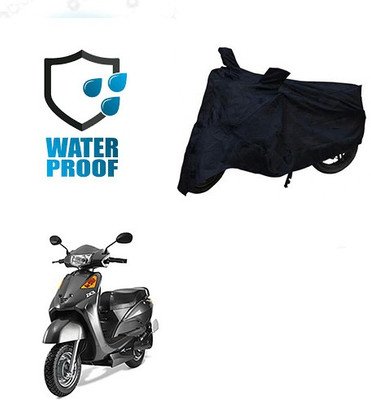 SANJU Waterproof Two Wheeler Cover for Indus(Yo Spark, Black)
