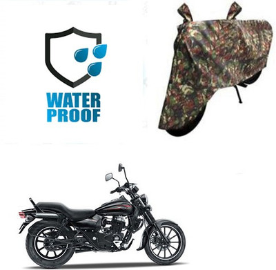 SANJU Waterproof Two Wheeler Cover for Bajaj(Avenger 150 Street, Multicolor)