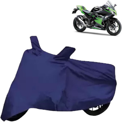 APNEK Waterproof Two Wheeler Cover for Kawasaki(Ninja, Blue)