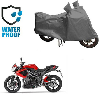 RPSENTTERPR Waterproof Two Wheeler Cover for Ducati(899 Panigale, Grey)