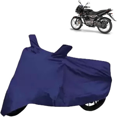 Rhtdmm Two Wheeler Cover for Bajaj(Pulsar 150 DTS-i, Blue)
