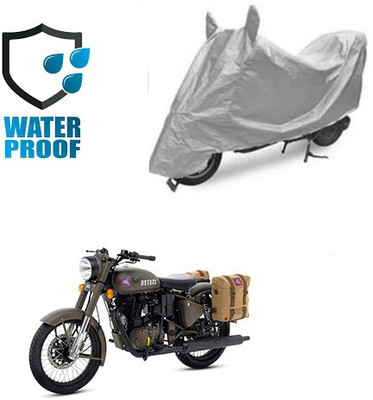 SANJU Waterproof Two Wheeler Cover for Hero(XCD 125cc, Silver)