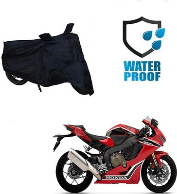 RPSENTTERPR Waterproof Two Wheeler Cover for Honda(CBZ Extreme, Black)