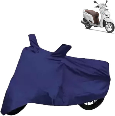 Rhtdmm Two Wheeler Cover for Honda(Aviator, Blue)