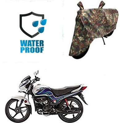 SANJU Waterproof Two Wheeler Cover for Hero(Passion Pro TR, Multicolor)