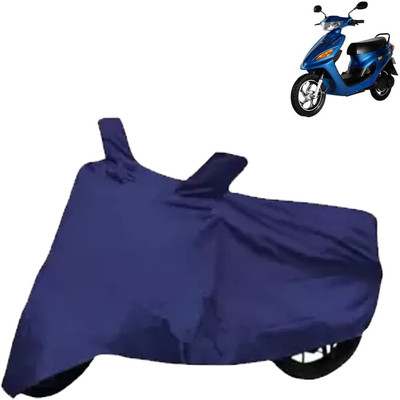 Rhtdmm Two Wheeler Cover for Indus(Yo Electron, Blue)