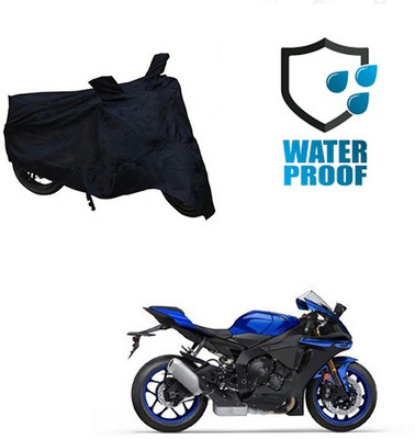 SANJU Waterproof Two Wheeler Cover for Yamaha(YZF R1, Black)