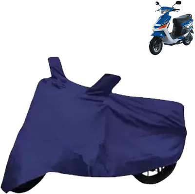 APNEK Waterproof Two Wheeler Cover for Indus(Yo Style, Blue)