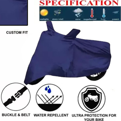 Rhtdmm Two Wheeler Cover for Indus(Yo Xplor, Blue)