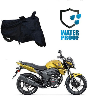 SANJU Waterproof Two Wheeler Cover for Honda(CB Trigger, Black)