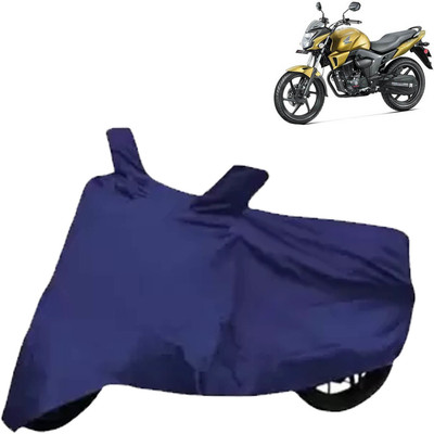 THE REAL ARV Waterproof Two Wheeler Cover for Honda(CB Trigger, Blue)