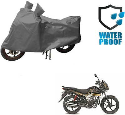 RPSENTTERPR Two Wheeler Cover for Mahindra(Centuro, Grey)