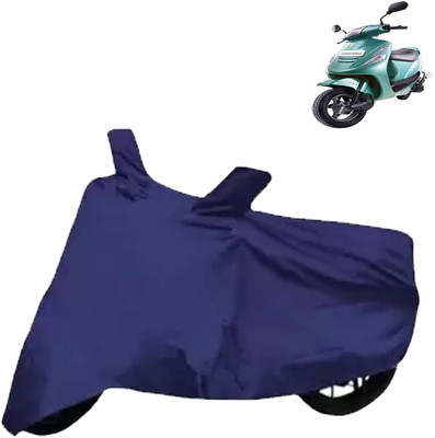 PVVSTAR Two Wheeler Cover for Mahindra(Kine, Blue)
