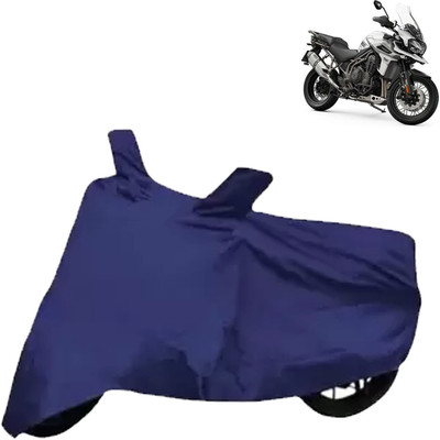 Rhtdmm Two Wheeler Cover for Triumph(Tiger 800 XCA, Blue)