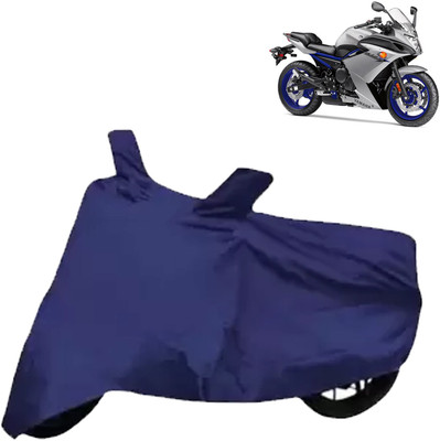 PVVSTAR Two Wheeler Cover for Yamaha(RX 100, Blue)