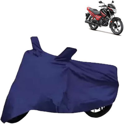 APNEK Waterproof Two Wheeler Cover for Hero(Glamour, Blue)