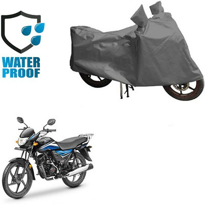 RPSENTTERPR Waterproof Two Wheeler Cover for Honda(Dream Yuga, Grey)