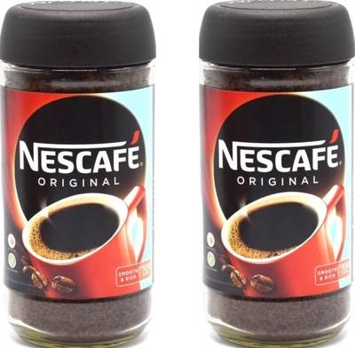 Nescafe Original Smooth and Rich 105 Cups Instant Coffee, 210g (Pack Of 2),420g Instant Coffee  (2 x 210 g)