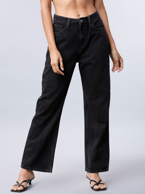Tokyo Talkies Flared Women Black Jeans